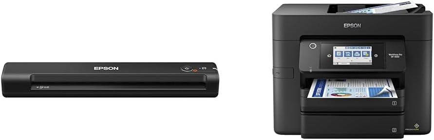 Epson Workforce ES-50 Portable Scanner and Pro WF-4830 Printer