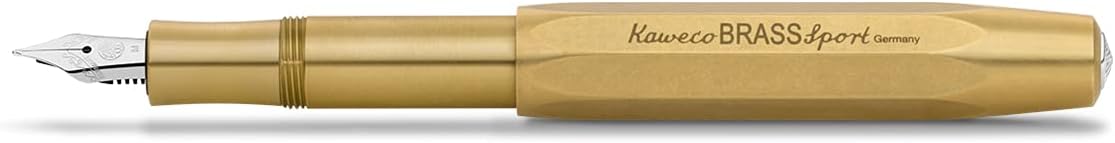 Kaweco BRASS SPORT Fountain Pen: Reliable, Compact, Elegant