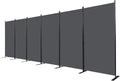 Room Divider 6 Panel Folding Privacy Screen - 6 ft Portable Partition