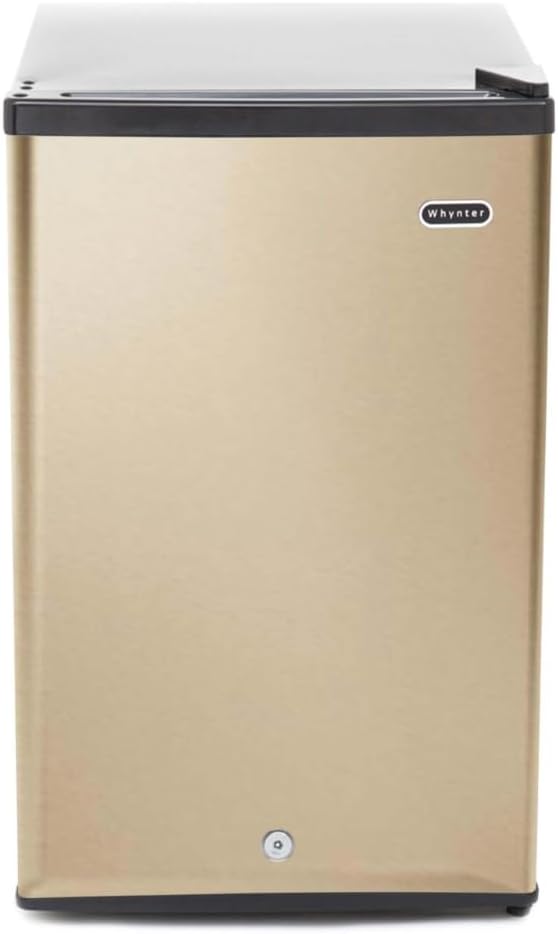 Whynter CUF-210SSG Mini Freezer for Small Spaces and Offices
