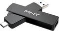 PNY 512GB Duo Link V3 USB Type-C & Type-A Flash Drive - Fast Mobile