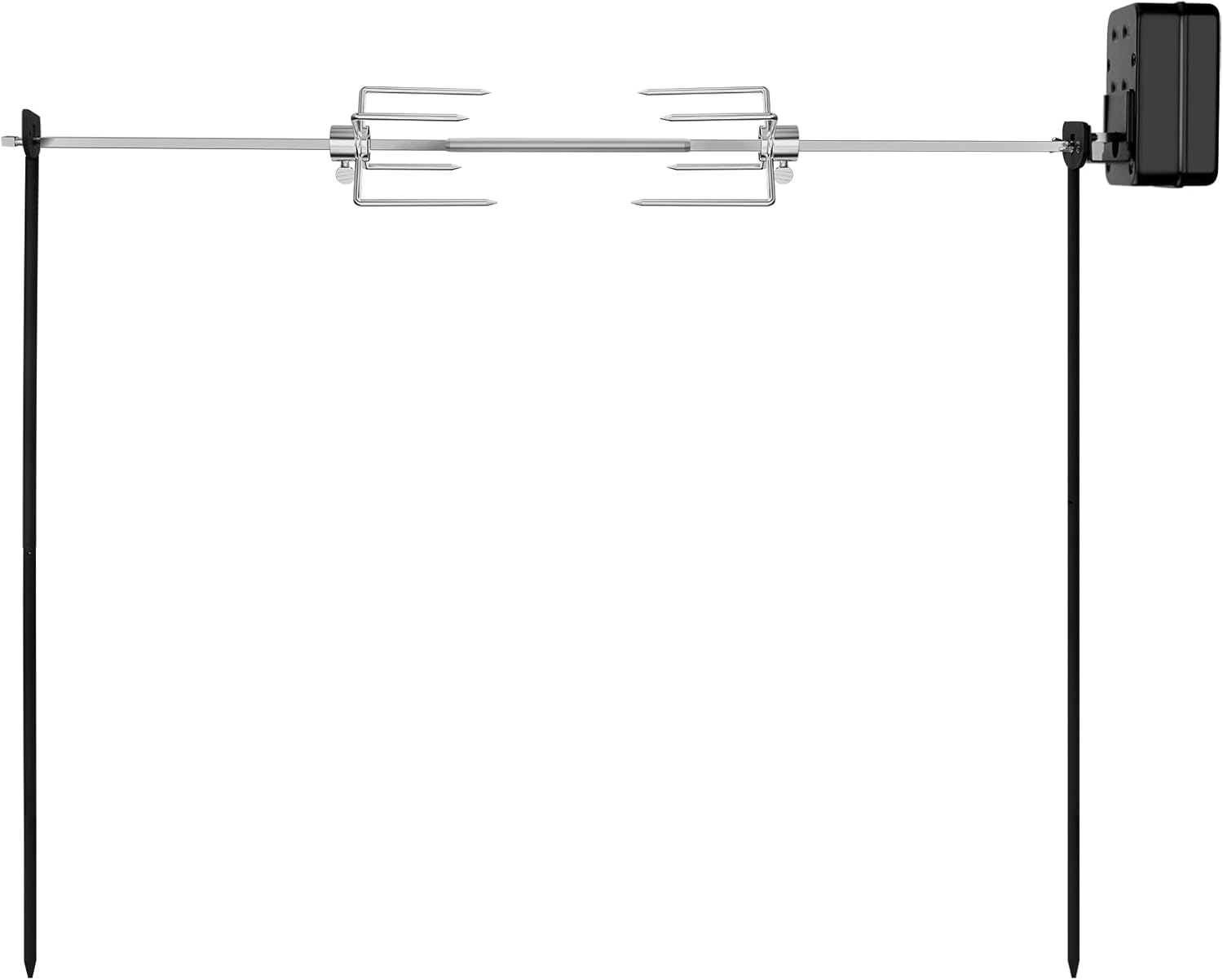onlyfire Spit Rotisserie for Outdoor Campfire Grilling Fun