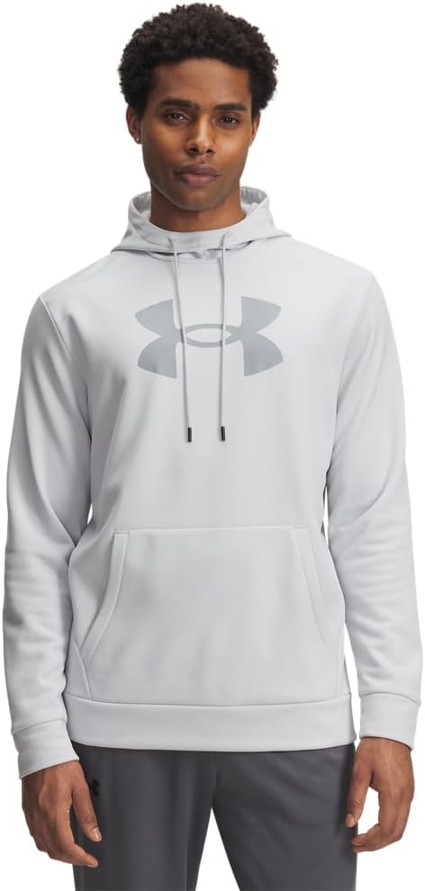 Under Armour Men's Armour Fleece Big Logo Hoodie for Comfort