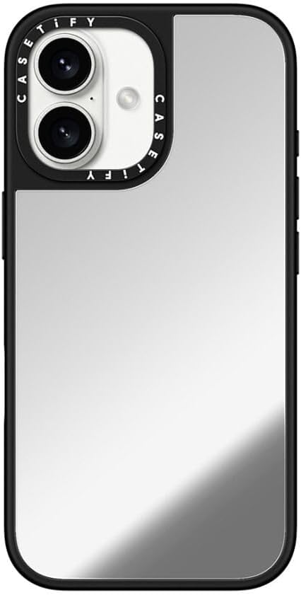 CASETiFY Mirror iPhone 16 Case with 4.9ft Drop Protection