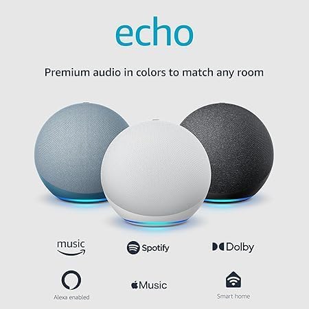 Premium Sound  Echo for Big Spaces, Glacier White
