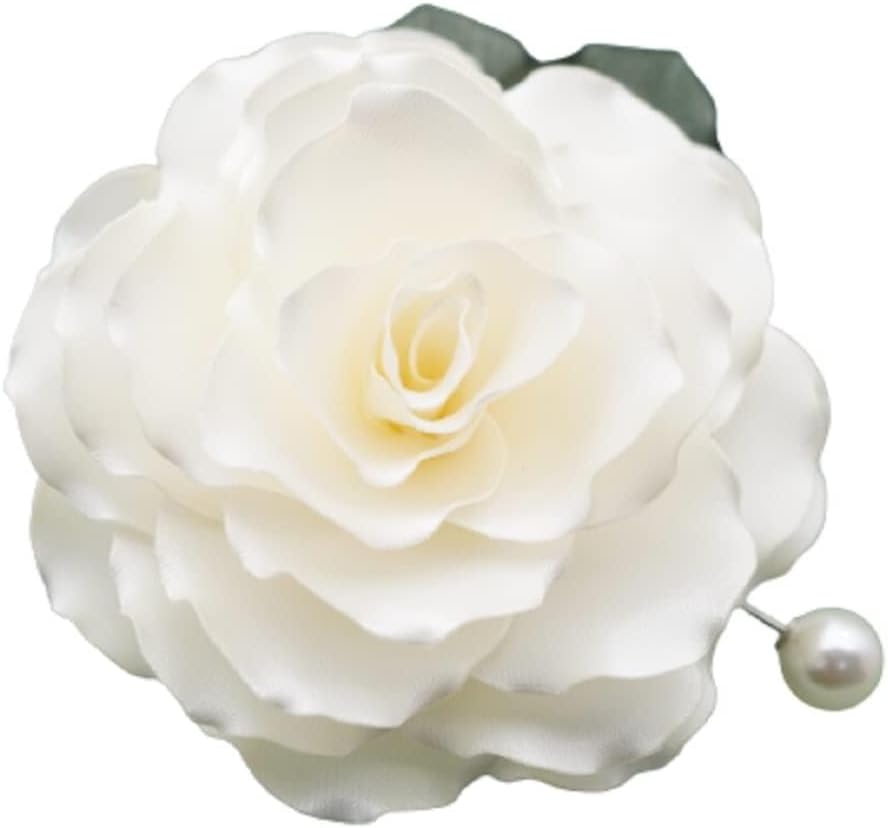 Jasmine Floral Brooch Pin for Women and Men, Handmade Gift