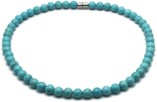 Turquoise Necklace for Men and Women | Genuine Gemstone Jewelry