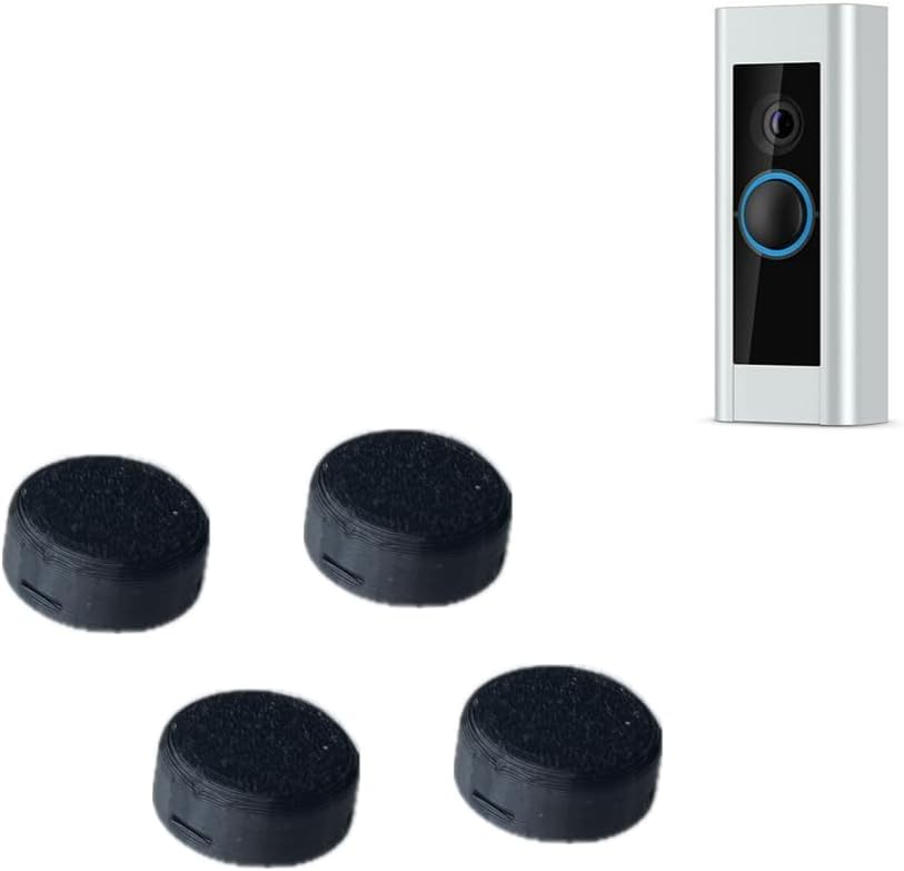 Kimalab Easy Install Buttons - Ring Doorbell Pro Replacement
