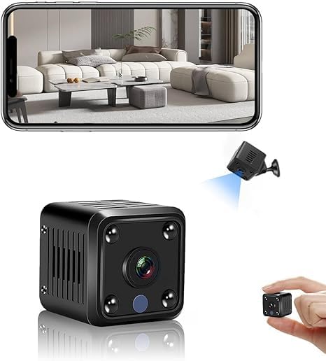Full HD Mini Spy Camera - Night Vision - Motion Detection