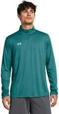Under Armour Men's Team Tech 1/4 Zip in Royal Blue - Lightweight