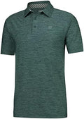 Three Sixty Six Golf Shirt for Men - Dry Fit Short-Sleeve Polo