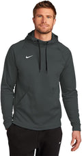 Nike Therma Mens Pullover Hoodie - Warm, Sweat-Wicking Training Layer