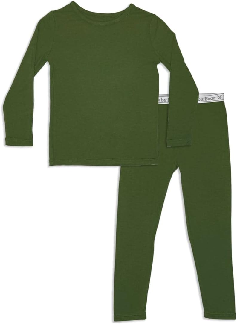 Bellabu Bear Two-Piece Pajama Set for Kids - Soft and Comfy