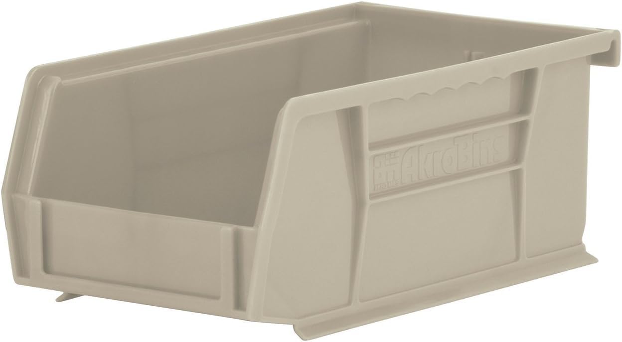 AkroBins Plastic Storage Bins for Garage and Craft Organization