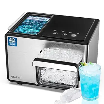Elechelf Nugget Ice Maker: Kid-Friendly Chewable Ice Maker