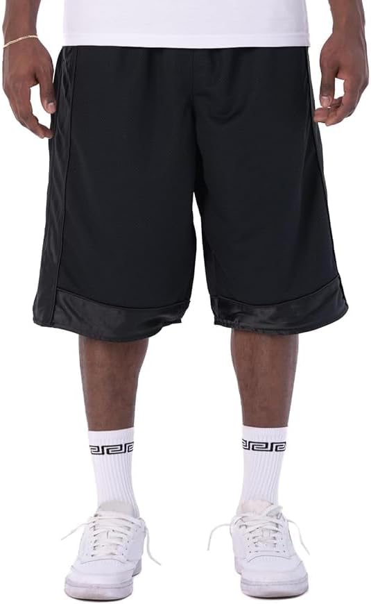 Pro Club Men's Heavyweight Mesh Basketball Shorts for Comfort