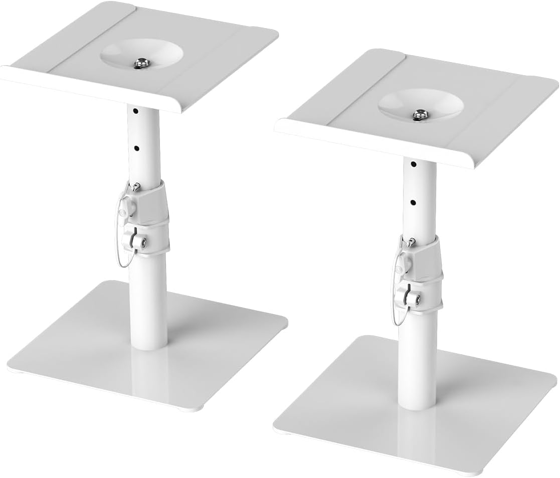Suptek Free-Standing Speaker Stand Set for Elevated Sound
