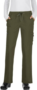 KOI Women's Holly Scrub Pants - 8-Pocket Utility Comfort