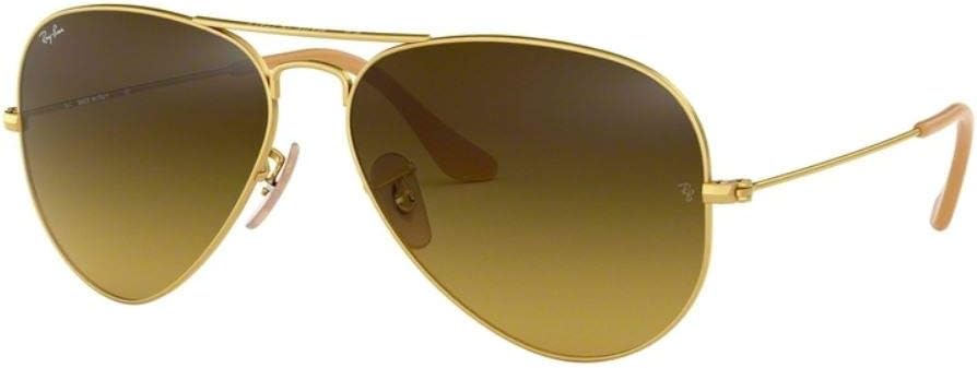 Ray-Ban RB3025 Metal Aviator Sunglasses with Accessory Kit