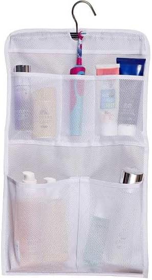 MISSLO Hanging Shower Caddy 5 Pockets - Compact Bathroom Storage