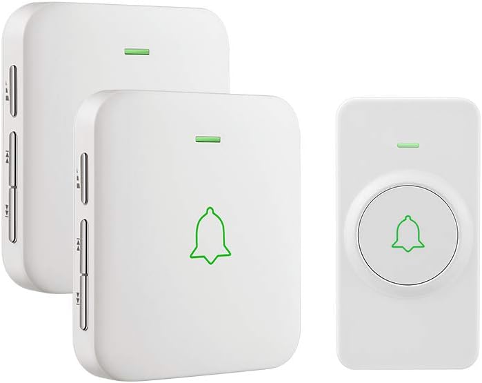 AVANTEK Waterproof Wireless Doorbell: 1000ft Range, 52 Melodies