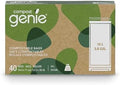 3.6 Gallon Compostable Bags 40 Count - Sturdy Refill for Kitchen