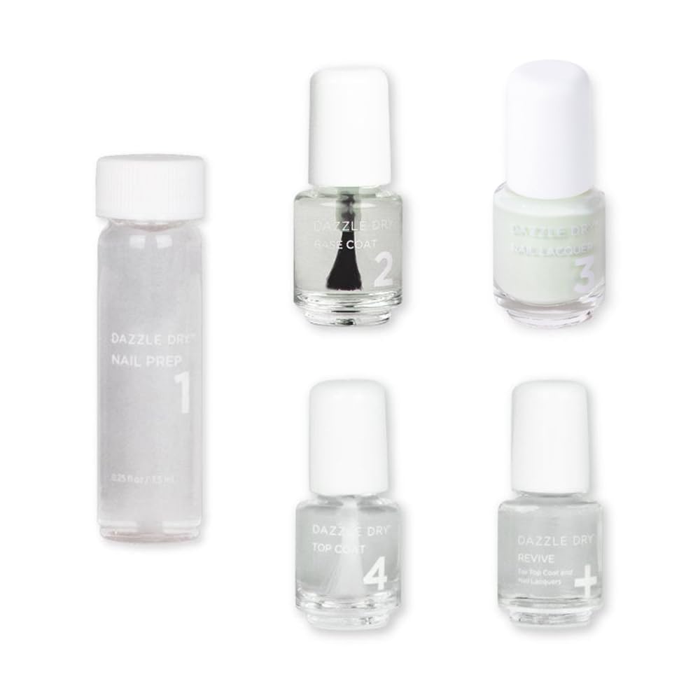 Dazzle Dry Mini Kit 4 Step System for Perfect Manicures