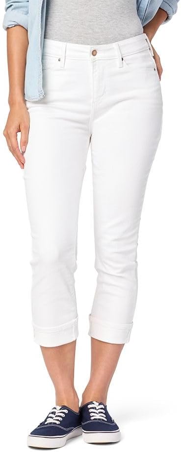 Levi Strauss Signature Gold Women's Mid-Rise Slim Fit Capris