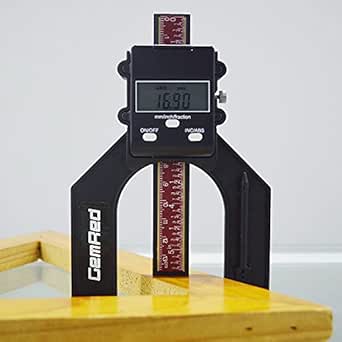 Digital Depth Gauge for Accurate Woodworking Measurements