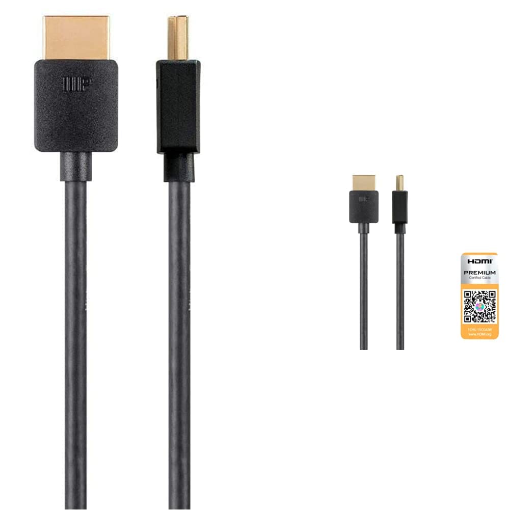 Monoprice Certified Premium HDMI Cables for High Speed 4K Video