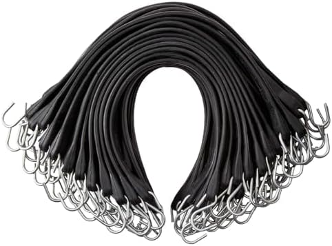 VEVOR 31 Rubber Bungee Cords for Heavy Duty Outdoor Use