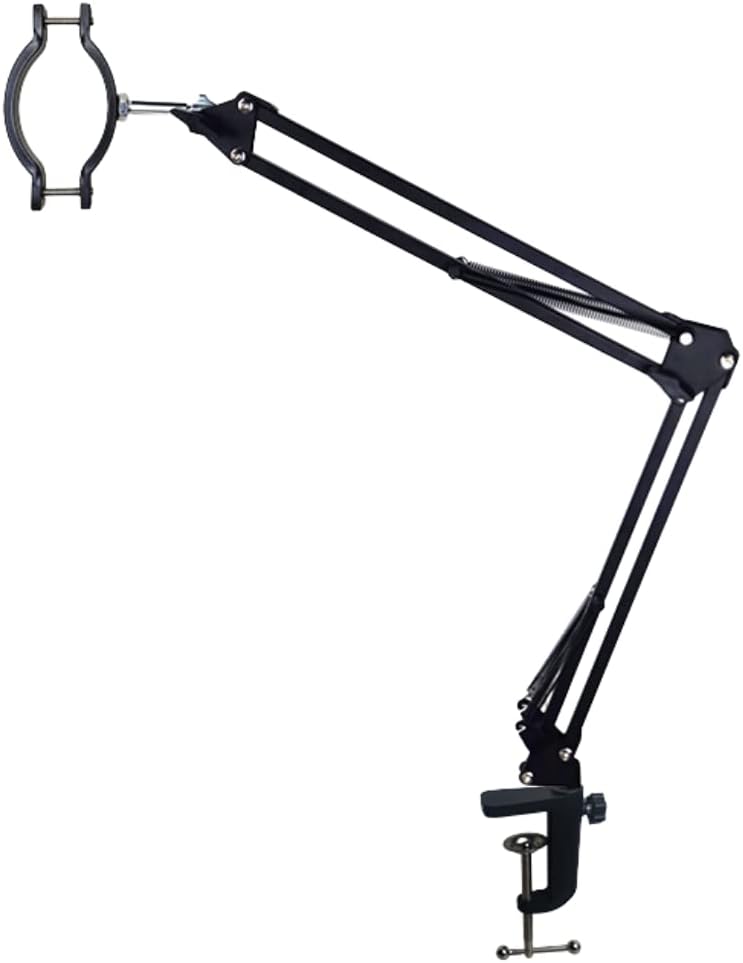 Microscope Articulated Arm Stand with 64 LED Ring Light Set