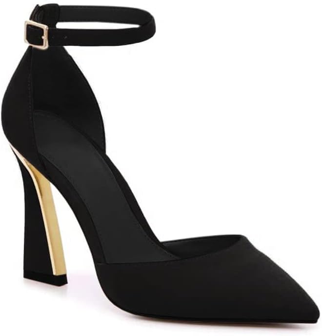 Juliet Holy Womens Pumps Point Closed Toe Heels for Elegance