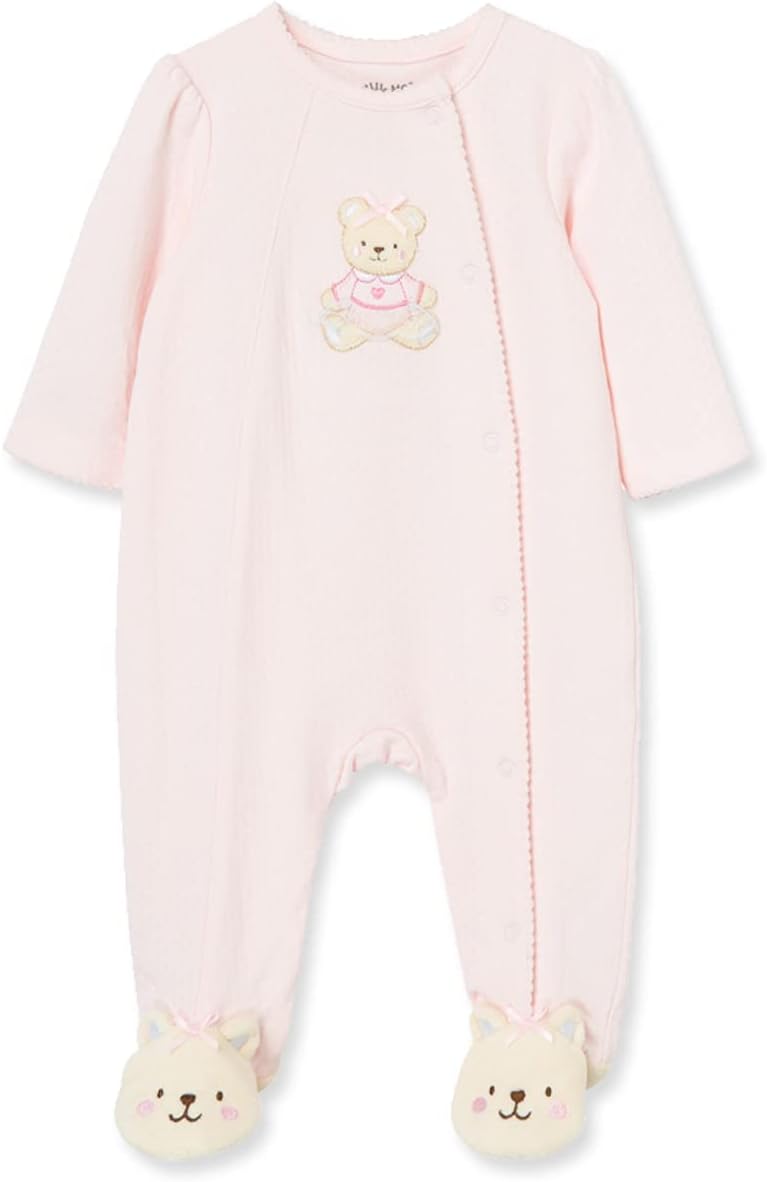 Little Me 100% Cotton Tag-Free Footie Sleeper
