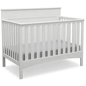 Delta Children Fancy 4-in-1 Convertible Baby Crib for Growing Kids