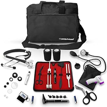 Nurse Essentials Starter Kit with Stethoscope and More - 18 Pcs