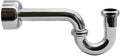Westbrass A400-1-05 1-1/2 in OD P-Trap with High Box Flange - Polished