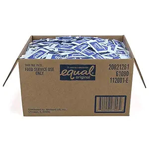 EQUAL 0 Calorie Sweetener Packets for Sugar-Free Living