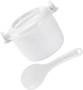 Zerodeko Microwave Rice Cooker - Perfectly Soft Rice in Minutes!