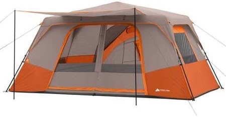 Spacious Instant Cabin Tent for 11 People - OZARK TRAIL