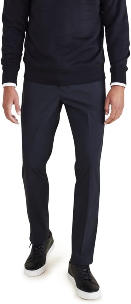 DOCKERS Mens Signature Go Slim Fit Khaki Smart 360 Tech Pants Review