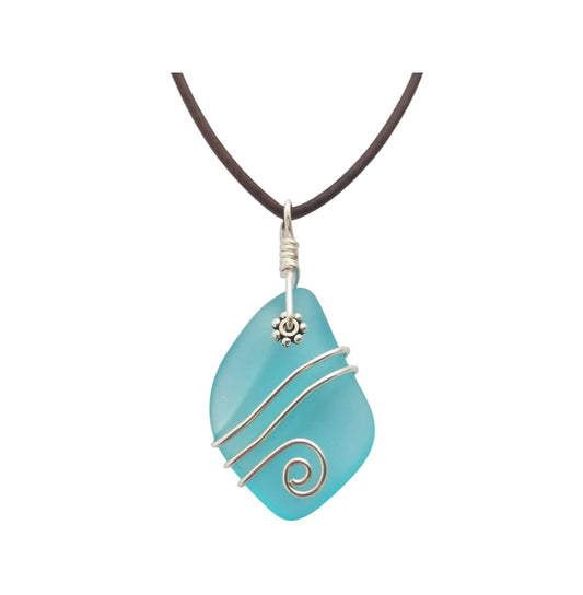 Yinahawaii Handmade Ocean Jewelry - Unique Sea Glass Necklace