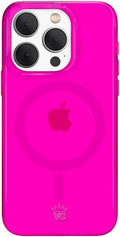 VELVET CAVIAR iPhone 15 Pro Case Neon Hot Pink - MagSafe, 10ft Tested