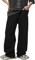HUNGSON Mens Baggy Jeans for Men Women Y2k Vintage Wide Leg Pants