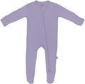 Baby Zippered Footies Rayon From Bamboo 0-24 Months - Dual Zipper