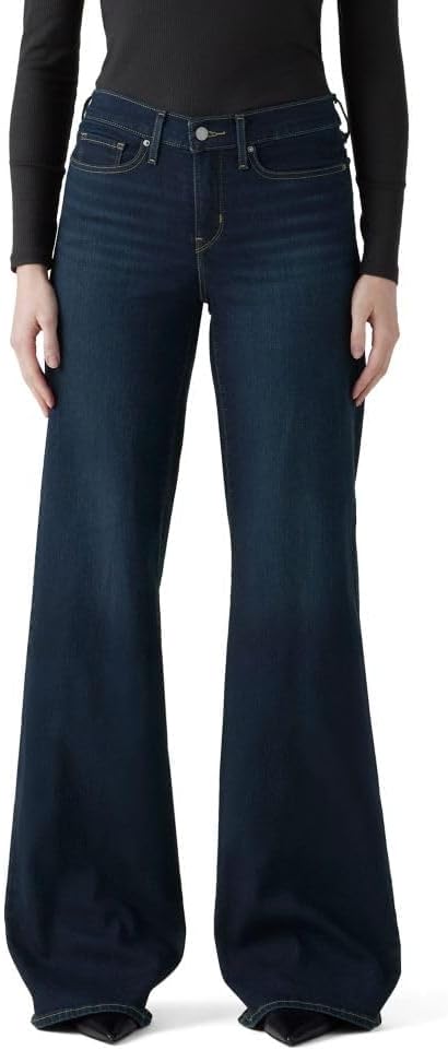 Levi's Women's 318 Shaping Wide Leg Jeans for Ultimate Comfort