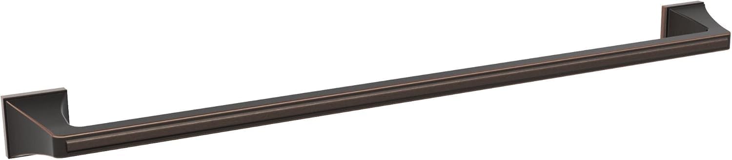 Amerock Mulholland Oil Rubbed Bronze Towel Bar for Elegant Baths
