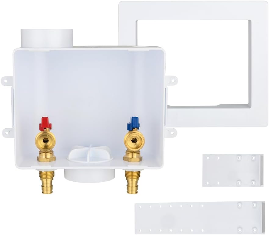 EFIELD Universal Washing Machine Outlet Box - Efficient Center Drain