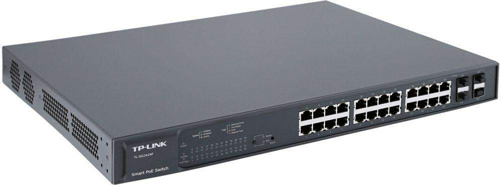 TP-Link TL-SG2424P 24-Port Gigabit Switch with PoE Support