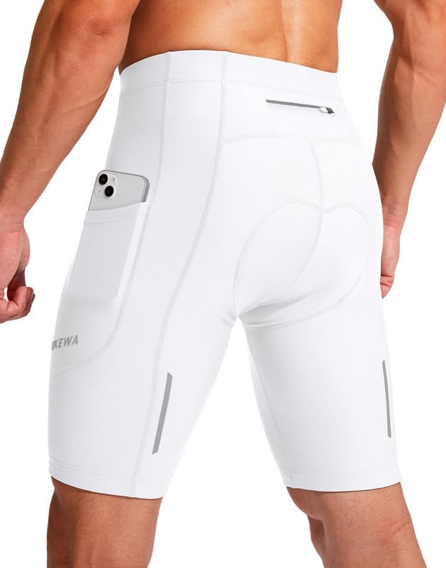 Bikewa Men's Bike Shorts with 3D Padding for Ultimate Comfort